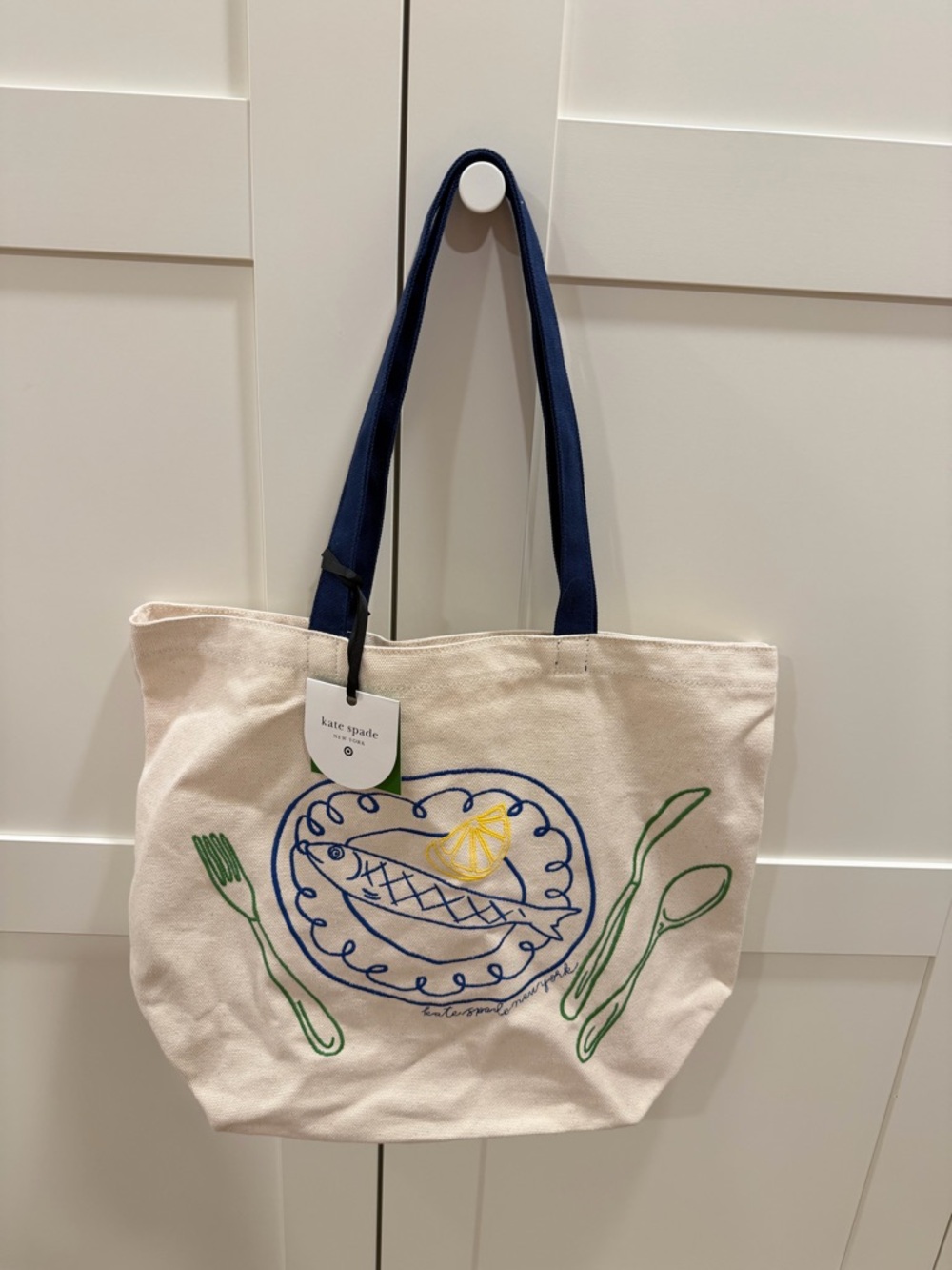 Kate Spade & Target canvas tote bag